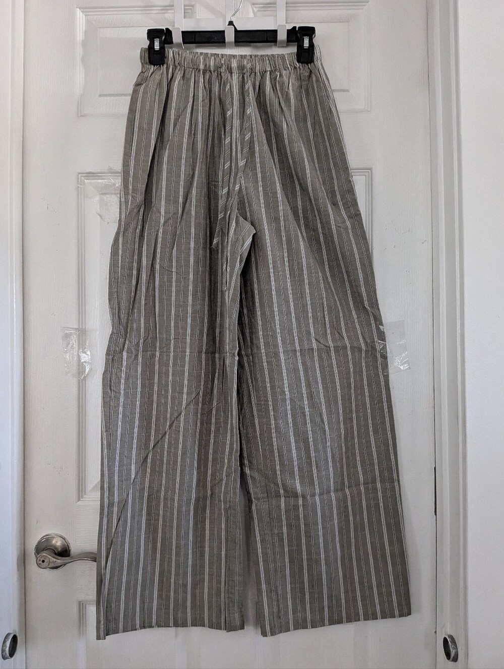 Commmense Striped Cotton Linen Halter Top & Pants - Picture 14 of 16